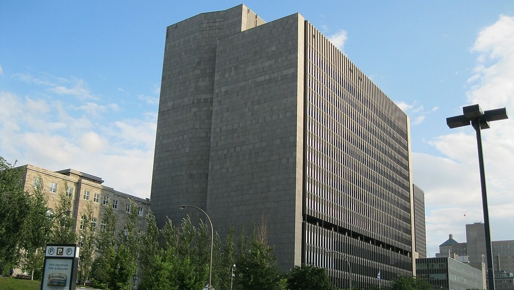 Reconstruction du stationnement souterrain du palais de justice, Montréal